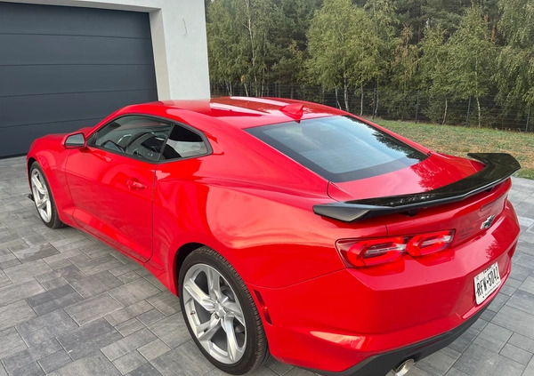 Chevrolet Camaro cena 157000 przebieg: 6100, rok produkcji 2021 z Turek małe 596